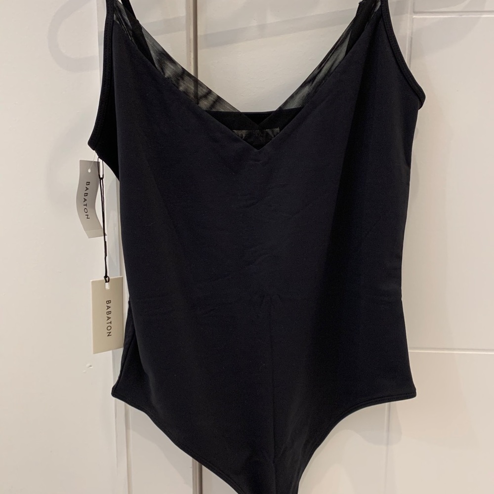 Aritzia Babaton Black Bodysuit